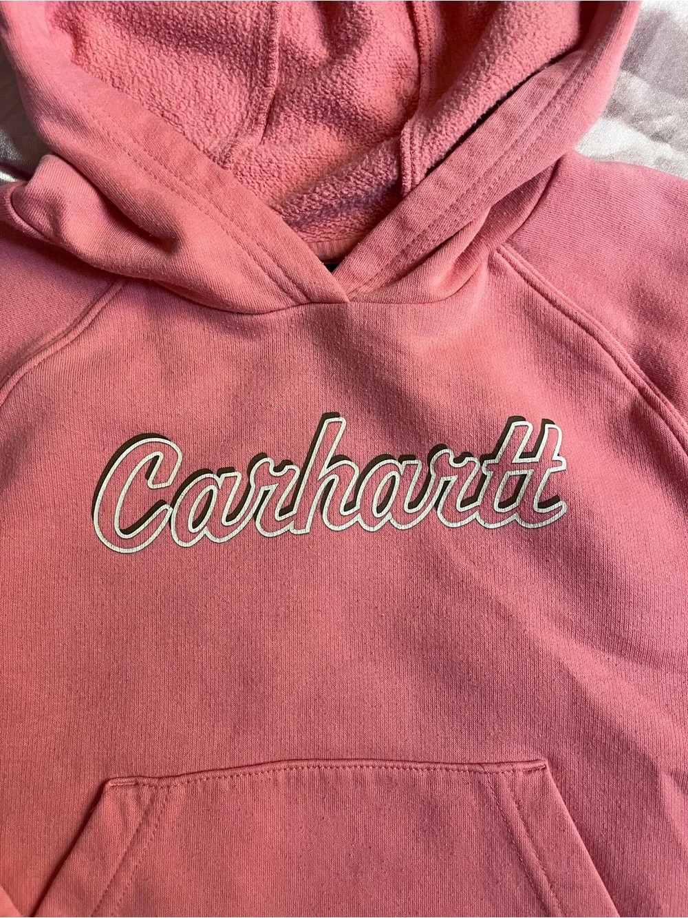 Carhartt Pink Coral Pullover Hoodie